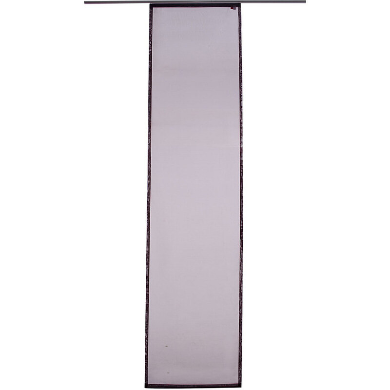 Baur Schiebegardine Raffi Pearl (1 Stück mit Zubehör) lila H/B: 245/60 cm