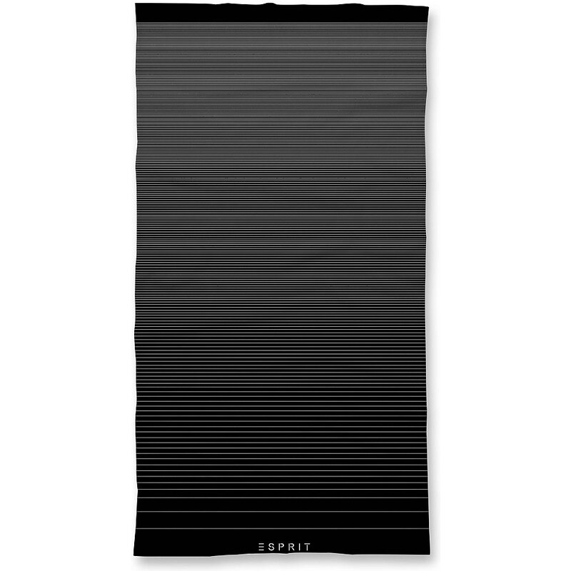 Handtücher Grade im modernen Streifen-Design Esprit Home schwarz 2x 50x100 cm
