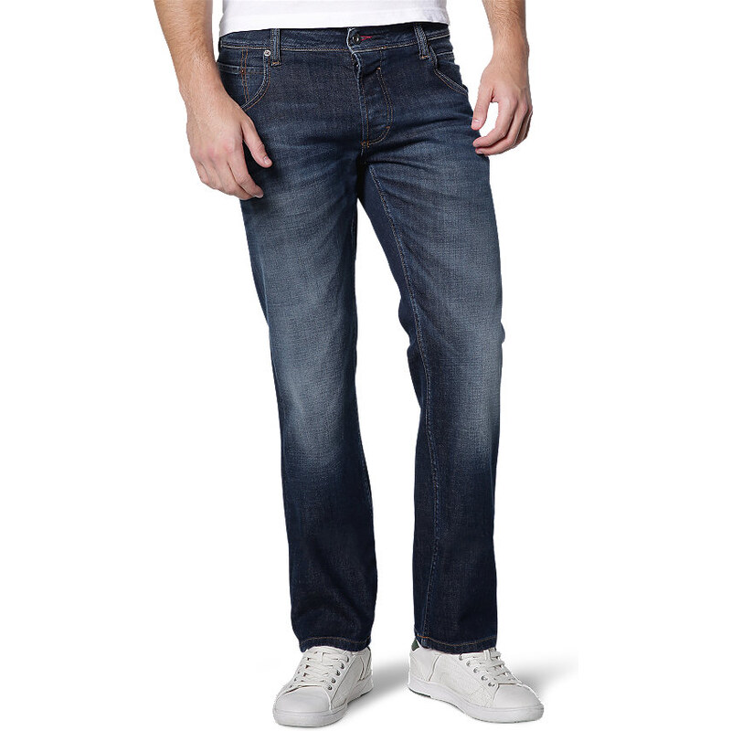MUSTANG Stretchjeans Michigan Straight blau 30,31,32,33,34,35,36