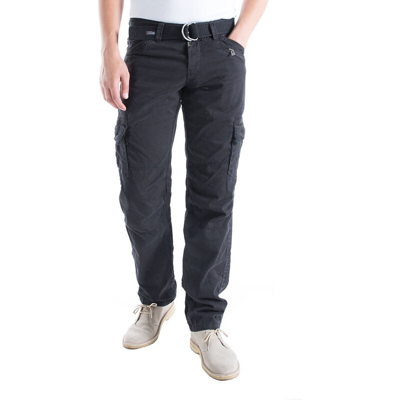 Hosen lang BenitoTZ cargo pants incl. belt Timezone schwarz 28,29,31,32,33,34