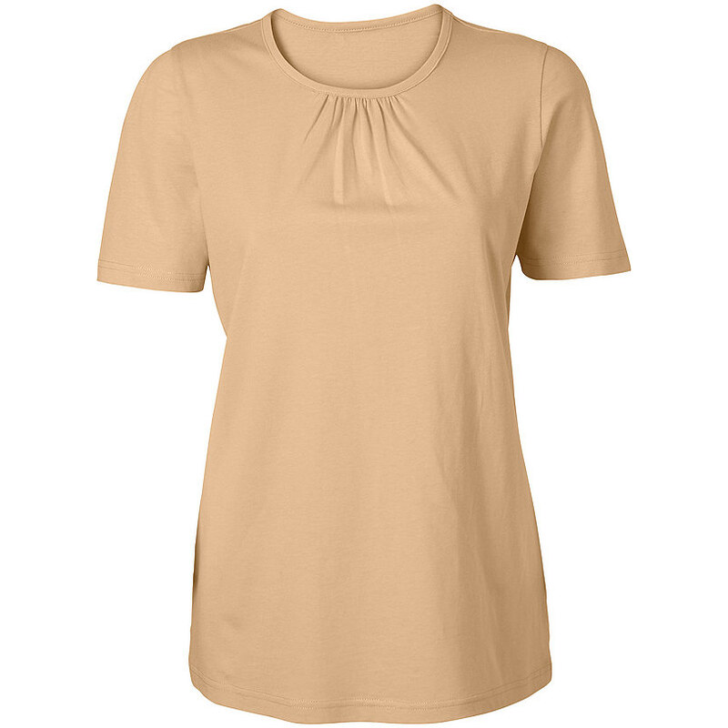 Damen Classic Basics Shirt aus reiner Baumwolle CLASSIC BASICS natur 38,40,42,44,46,48,50,52,54,56