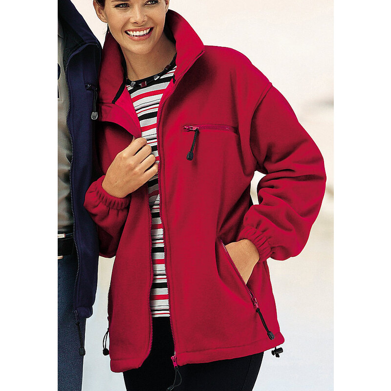 Damen Marco Donati Fleece-Jacke in wärmeisolierender Qualität MARCO DONATI rot 44,48,52,56,60