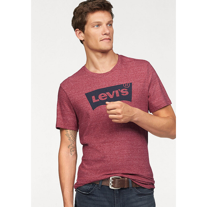 T-Shirt Batwing Logo Tee LEVI'S® rot M,XL,XXL