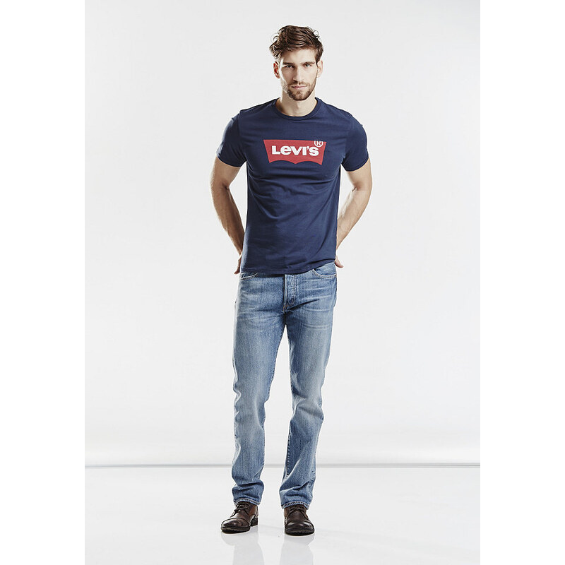 Straight-Jeans 501 LEVI'S® blau 32,33,36,38