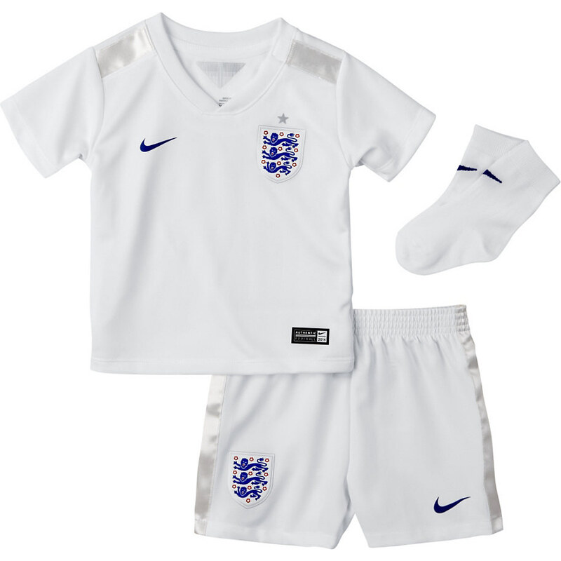 Nike Set: England Babykit Home Stadium WM 2014 Kleinkinder weiß 68 (3-6 Monate),74 (6-9 Monate),80 (9-12 Monate),86 (12-18 Monate),92 (18-24 Monate)