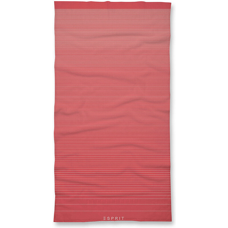 Esprit Home Badetuch Grade im modernen Streifen-Design natur 1x 70x140 cm