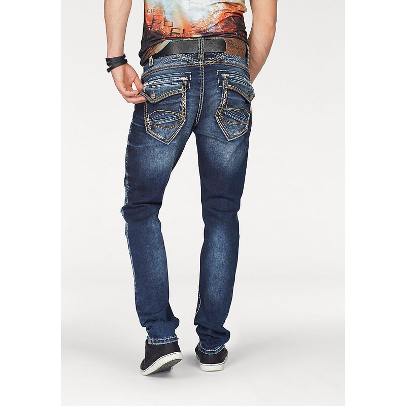 Cipo & Baxx Skinny-fit-Jeans blau 30,31,32,33