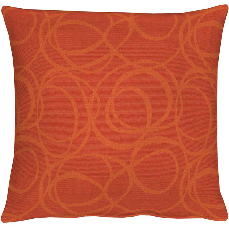 APELT Kissen 4195 Pique Uni (1 Stück) orange 1 (39x39 cm),2 (48x48 cm)