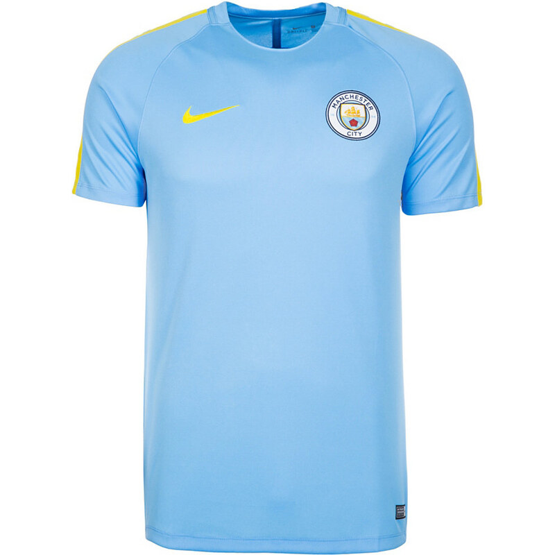 Manchester City Squad Trainingsshirt Herren Nike blau L - 48/50,XL - 52/54,XXL - 56/58