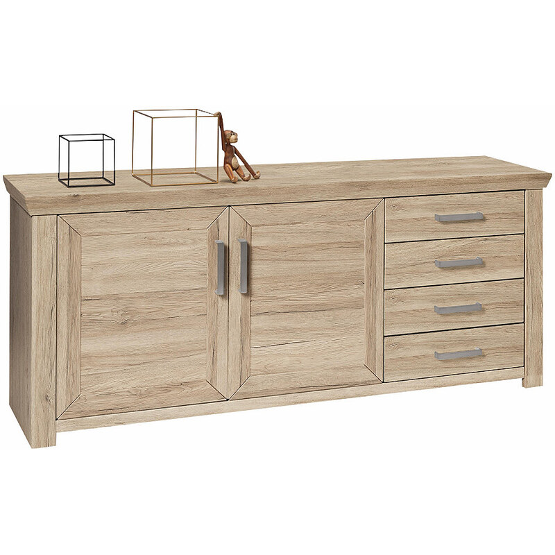 set one by Musterring Sideboard york San Remo Sand Breite 184 cm SET ONE BY MUSTERRING natur