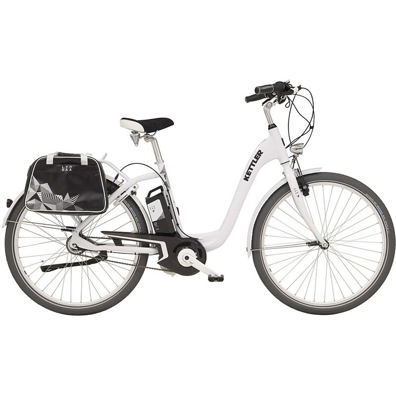 -City-Bike 28 Zoll 8 Gang Shimano Freilauf Layana E KETTLER weiß RH 45 cm,RH 50 cm