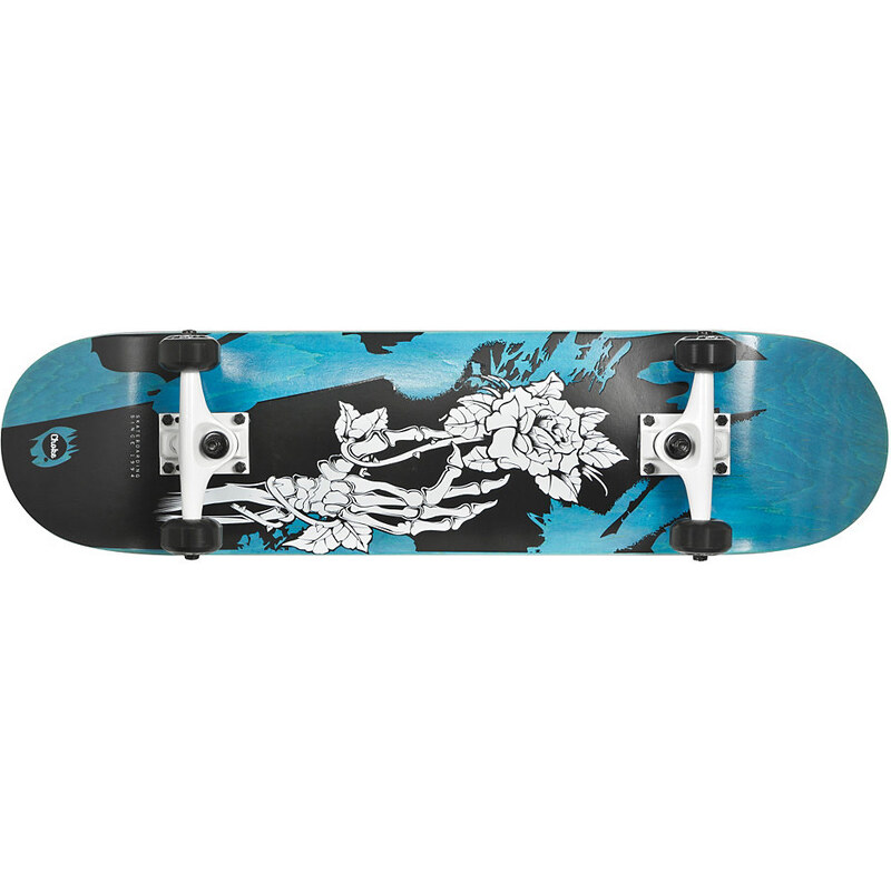 Skateboard Homegrown Choke blau