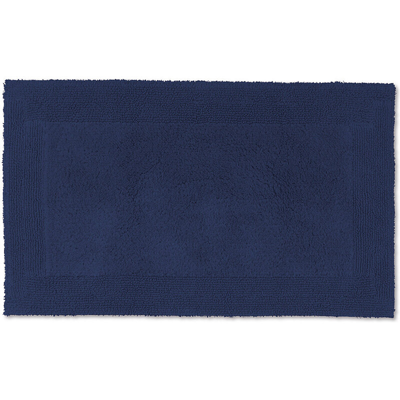 MÖVE Badematte Loft Höhe 22 mm Baumwolle beidseitig verwendbar blau 3 (60x100 cm)