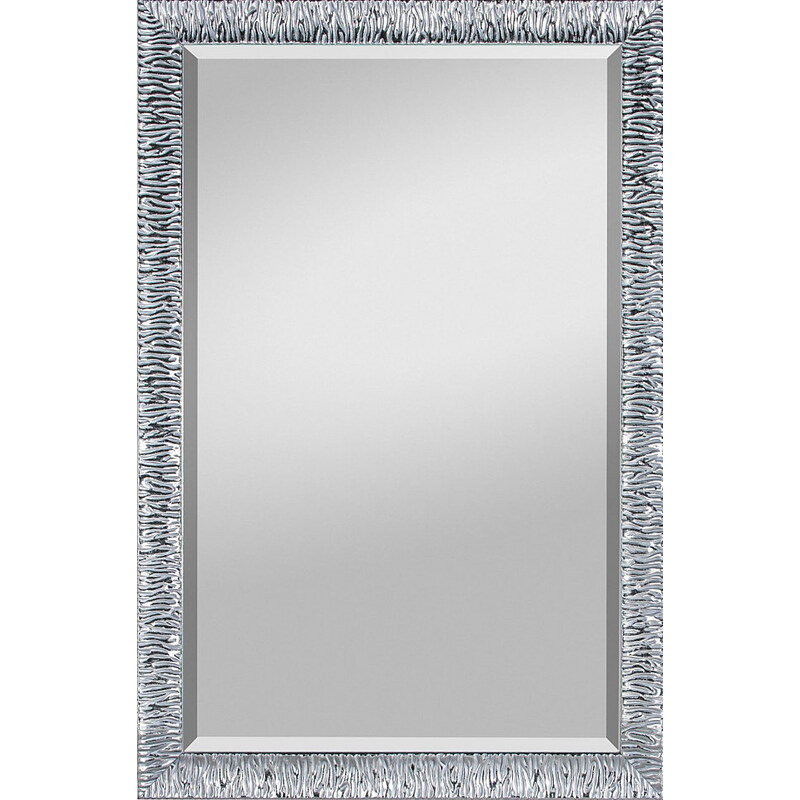 Gerahmter Spiegel Zora 47/67 cm HOME AFFAIRE silberfarben