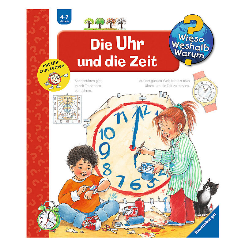 Kinderbuch Die Uhr und die Zeit / Wieso Weshalb Warum RAVENSBURGER