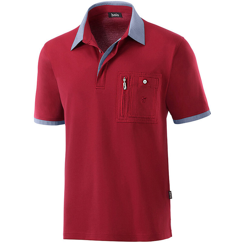 HAJO Shirt in innovativer stay-fresh Qualität rot 44/46,48/50,52/54,56/58,64/66