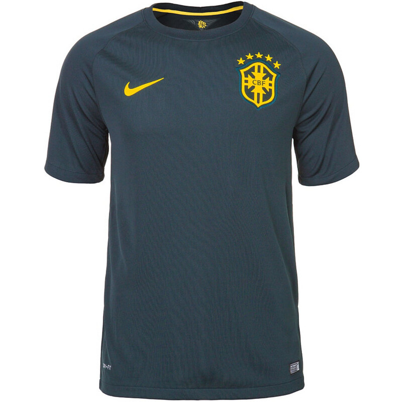 Nike Brasilien Trikot 3rd Stadium WM 2014 Herren grün M - 44/46,S - 40/42,XL - 52/54