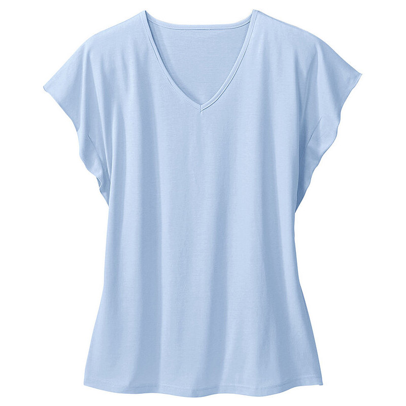 Damen Classic Basics Shirt mit weiten Ärmeln CLASSIC BASICS blau 38,40,42,44,46,48,50,52,54,56