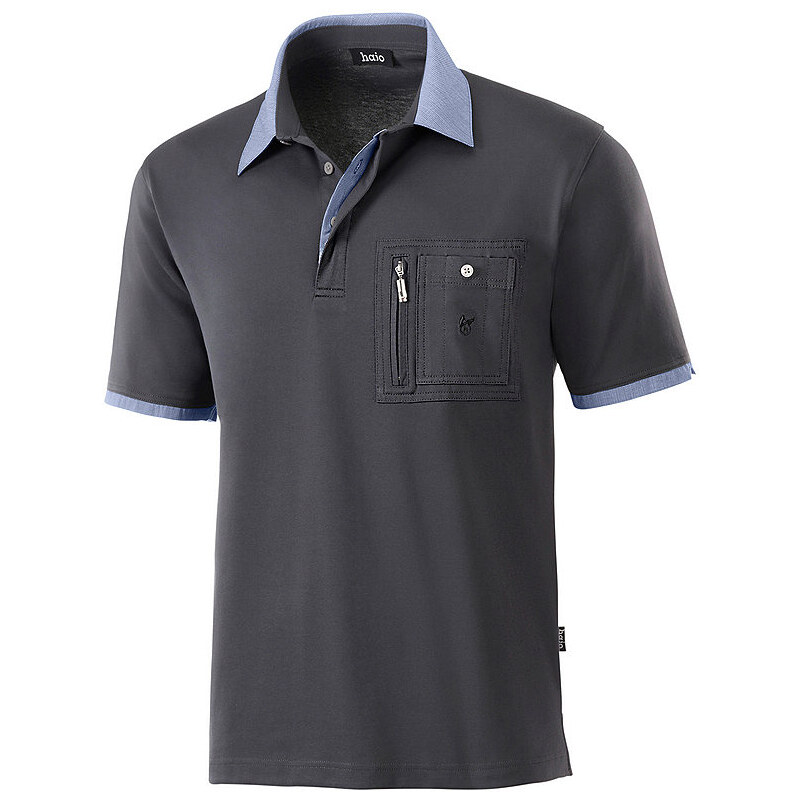 HAJO Shirt in innovativer stay-fresh Qualität grau 44/46,48/50,52/54,56/58,64/66