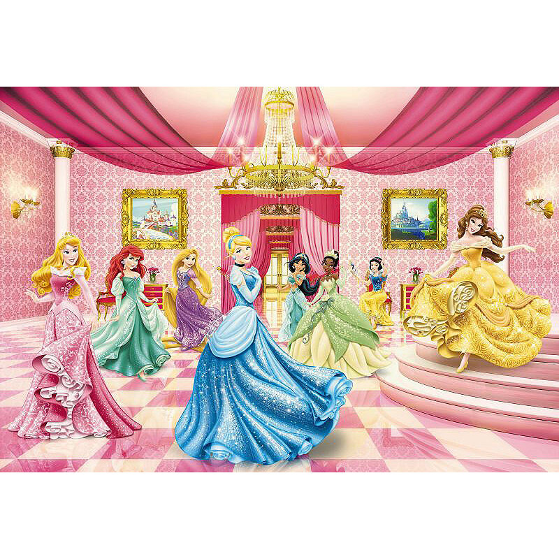 KOMAR Fototapete Princess Ballroom 368/254 cm bunt