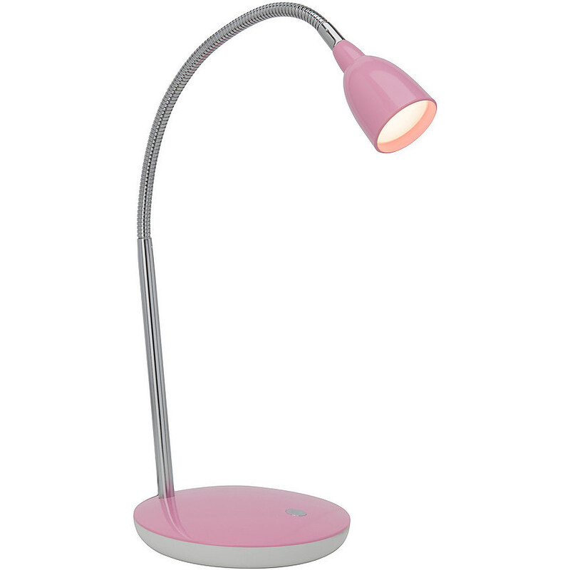 LED-Tischlampe in 5 Farben Brilliant Leuchten rosa