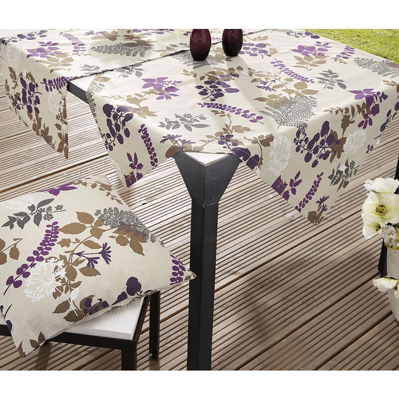 Baur Tischdecke „Floral“ natur Tischläufer 40x140 cm