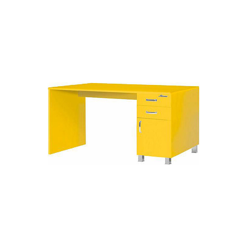 INOSIGN Schreibtisch mit Schubkästen gelb