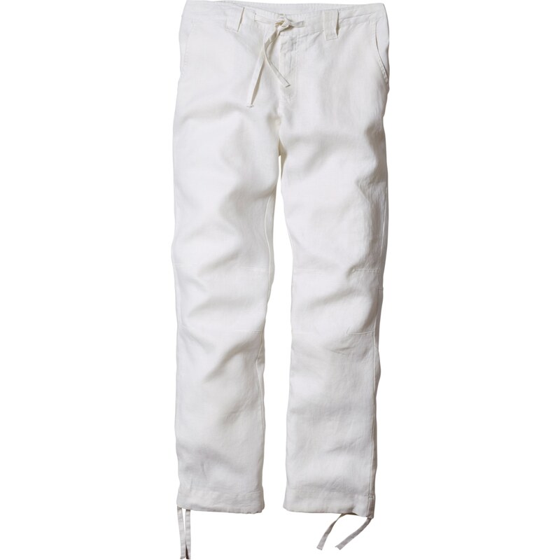 bpc bonprix collection Leinenhose Regular Fit Straight in weiß für Herren von bonprix