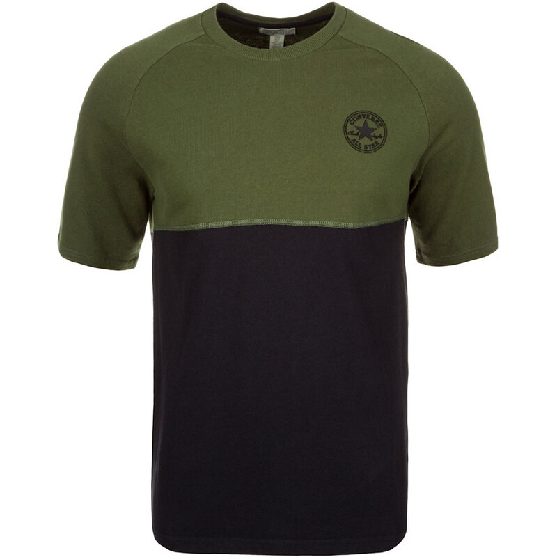 Colorblock T-Shirt Herren Converse grün L,M,XL