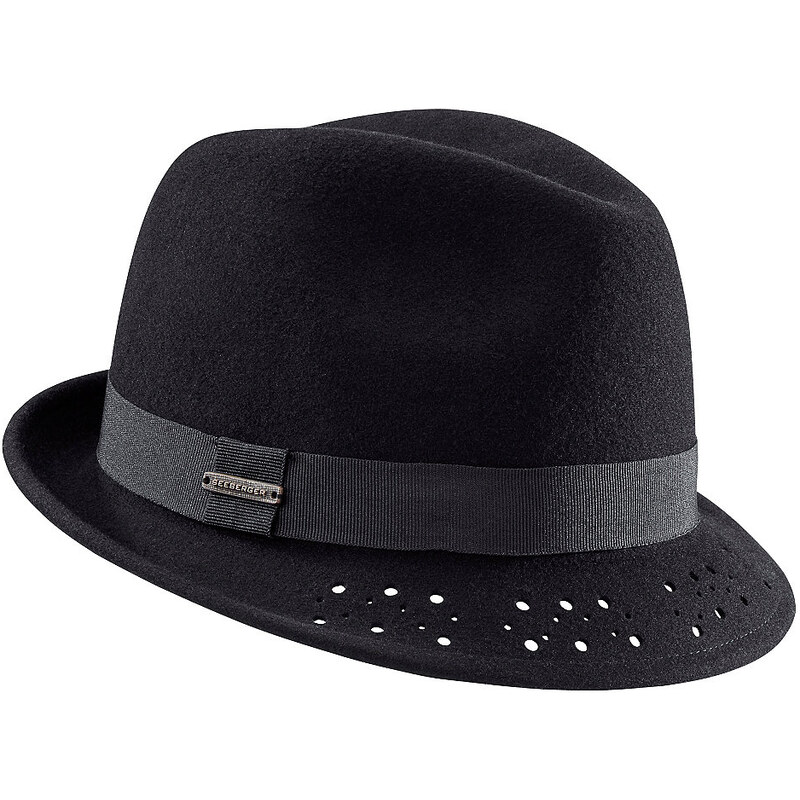 Seeberger Damen Hut von schwarz