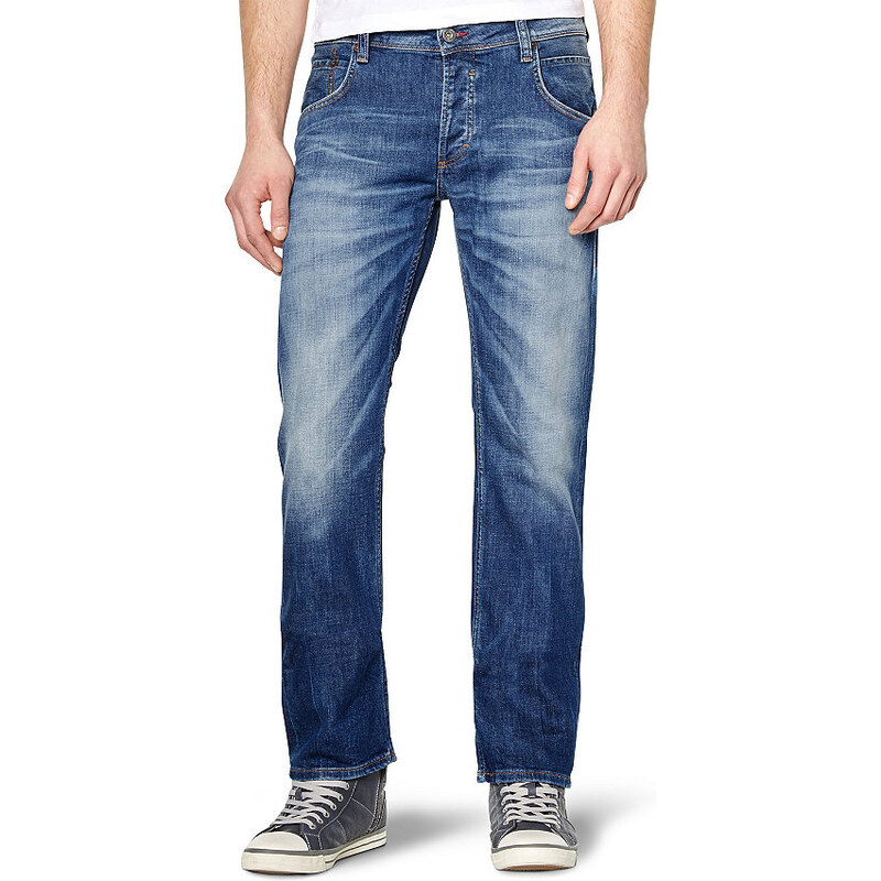 Stretchjeans Michigan Straight MUSTANG blau 28,29,30,31,32,33,34,35,36,38