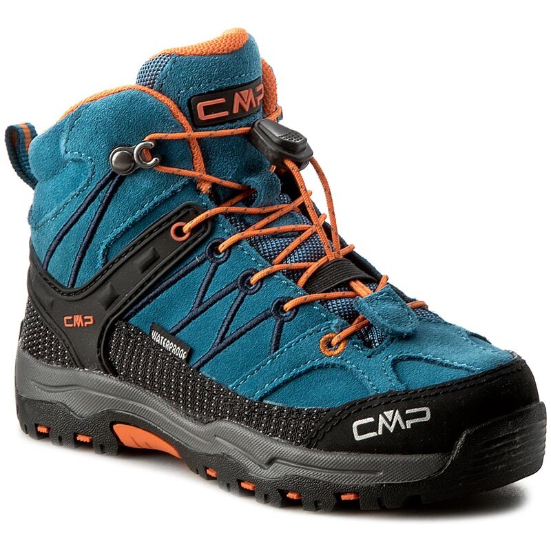 Trekkingschuhe CMP - Kids Rigel Mid Trekking Shoe Wp 3Q12944 Denim L580