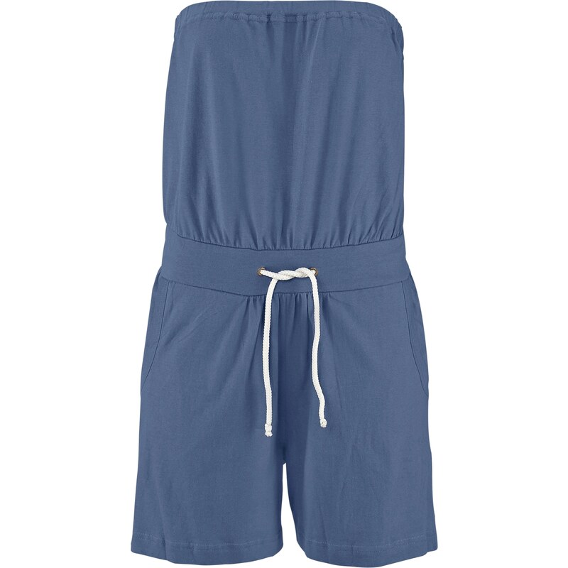 bpc bonprix collection Bandeau-Hosen-Kleid ohne Ärmel in blau von bonprix