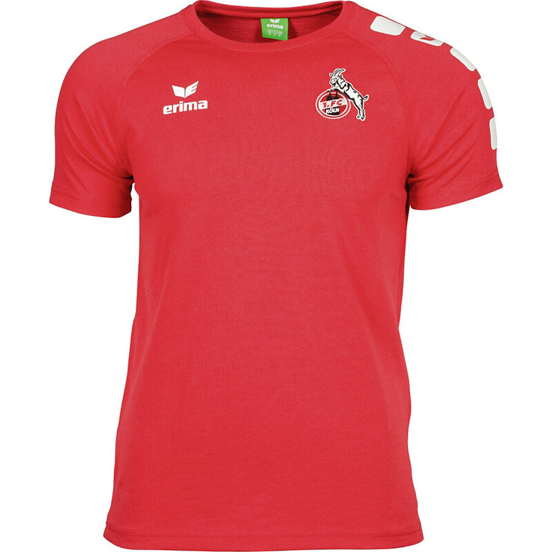 ERIMA ERIMA 1.FC Köln 5-CUBES T-Shirt Herren rot M (48/50),S (46),XL (54),XXL (56/58),XXXL (60/62)