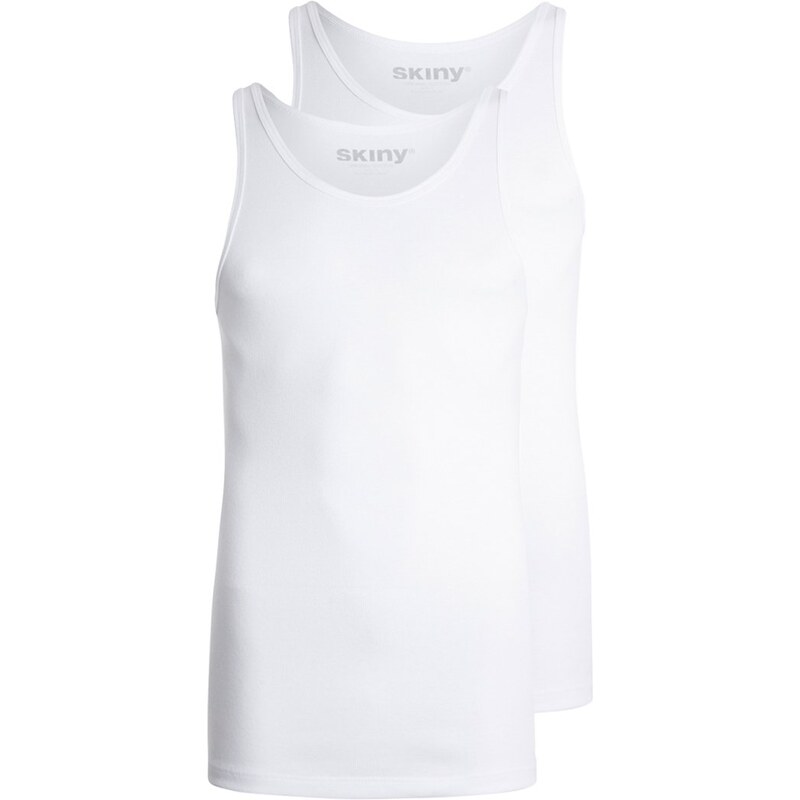 Skiny 2 PACK Unterhemd / Shirt white