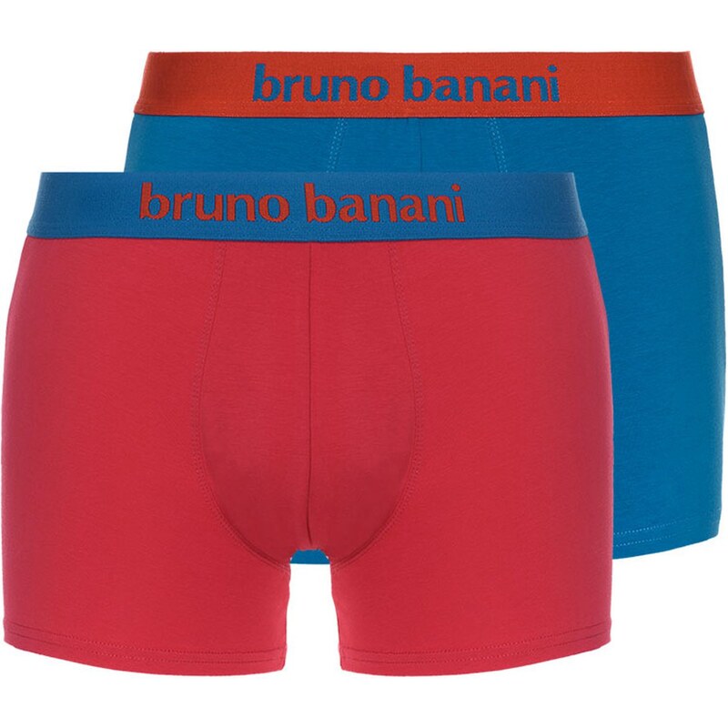 Bruno Banani 2-Pack Boxershorts 'Flowing', petrol/kamin