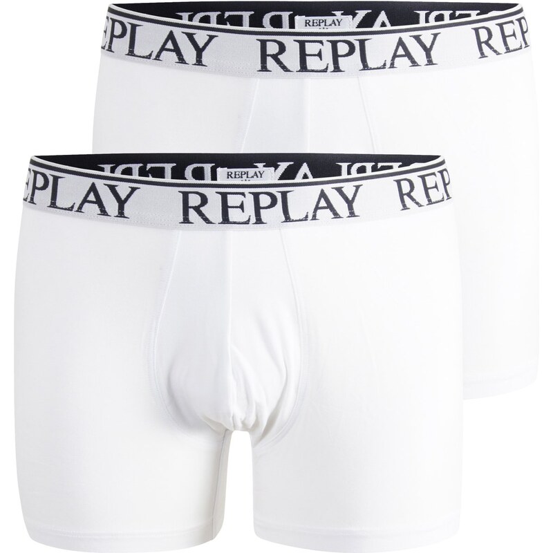 Replay 2-Pack Brief Boxers Uni Weiß