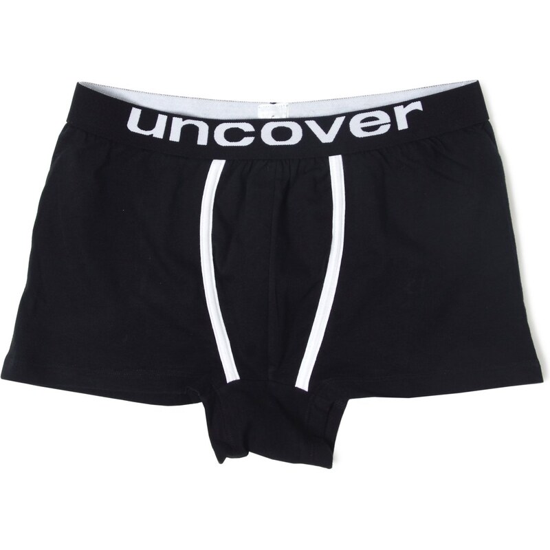 Uncover Kinder Retro-Shorts, schwarz