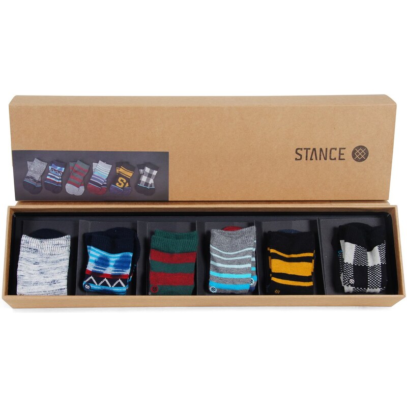 Stance Geschenkbox 6-Pack Kleinkind Socken (1-4 Jahre)