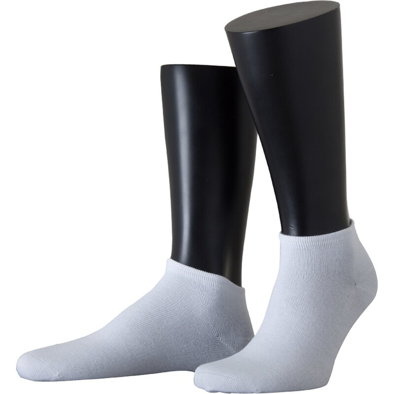 Löw Socks 2-Pack Sneakersocke 'Florenz', weiß