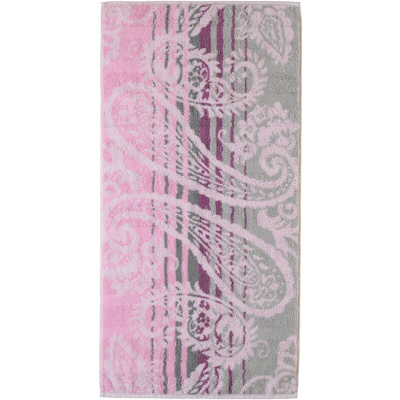 CAWÖ Handtücher Cawö Paisley mit Paisley-Design rosa 2x 50x100 cm