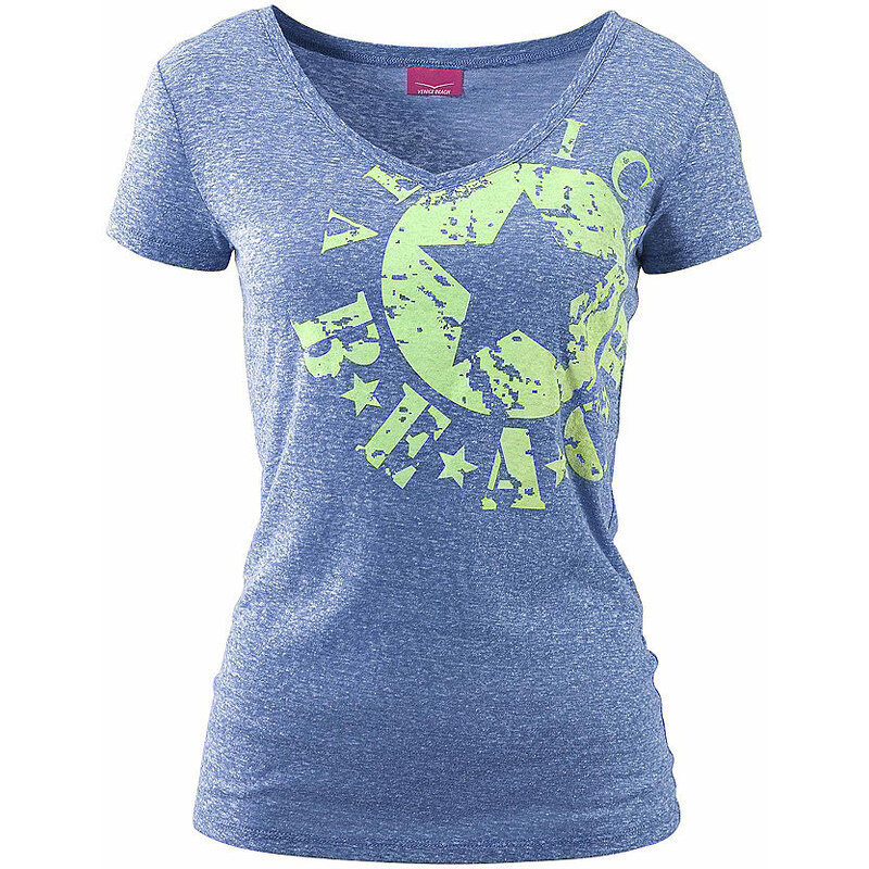 Damen Shirt mit Logo-Druck Venice Beach blau 32/34,36/38,40/42,44/46