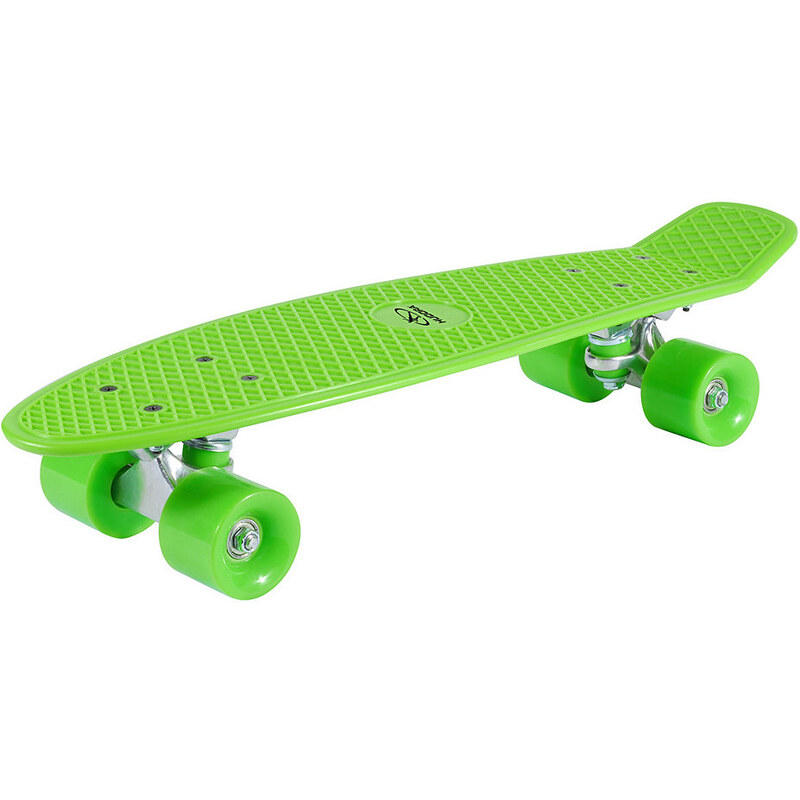 HUDORA Retro Skateboard Lemon Green grün