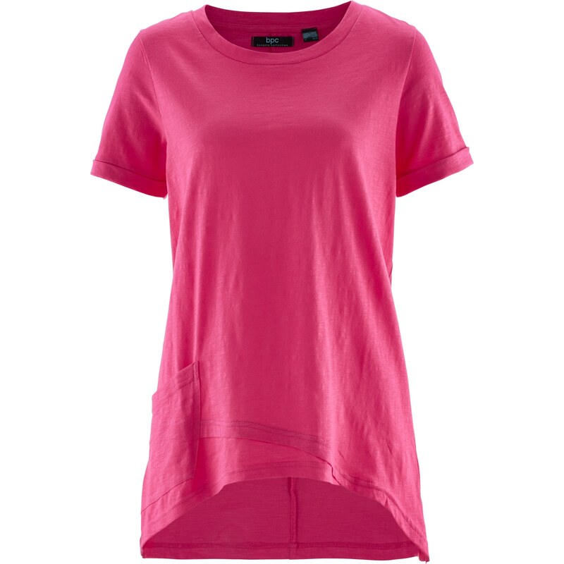 bpc bonprix collection Vokuhila-Shirt mit halblangen Ärmeln halber Arm in pink für Damen von bonprix