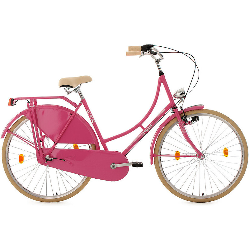 Hollandrad 28 Zoll pink 3-Gang-Shimano-Nexus-Nabenschaltung Tussaud KS CYCLING pink RH = 54 cm