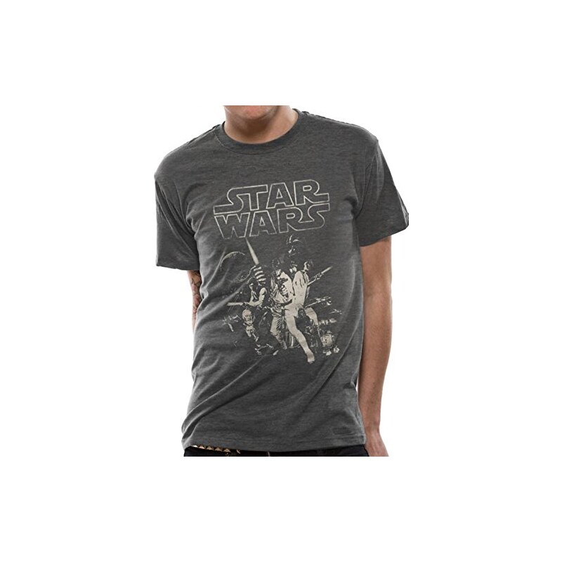 CID Herren T-Shirt STAR WARS - A NEW HOPE ONE SHEET