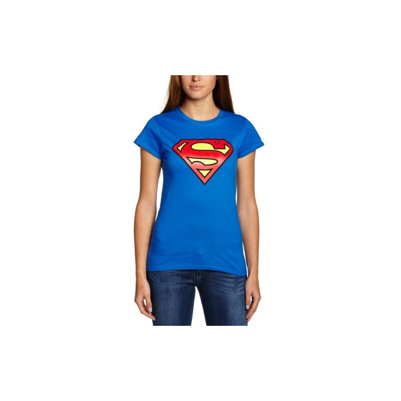 Collector's Mine Collectors Mine Damen T-Shirt SUPERMAN-LOGO (WOMENS)