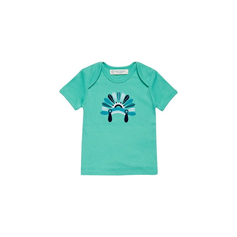 Sense Organics Baby - Jungen T-Shirt Tilly Retro T-shirt mit Schlupfkragen