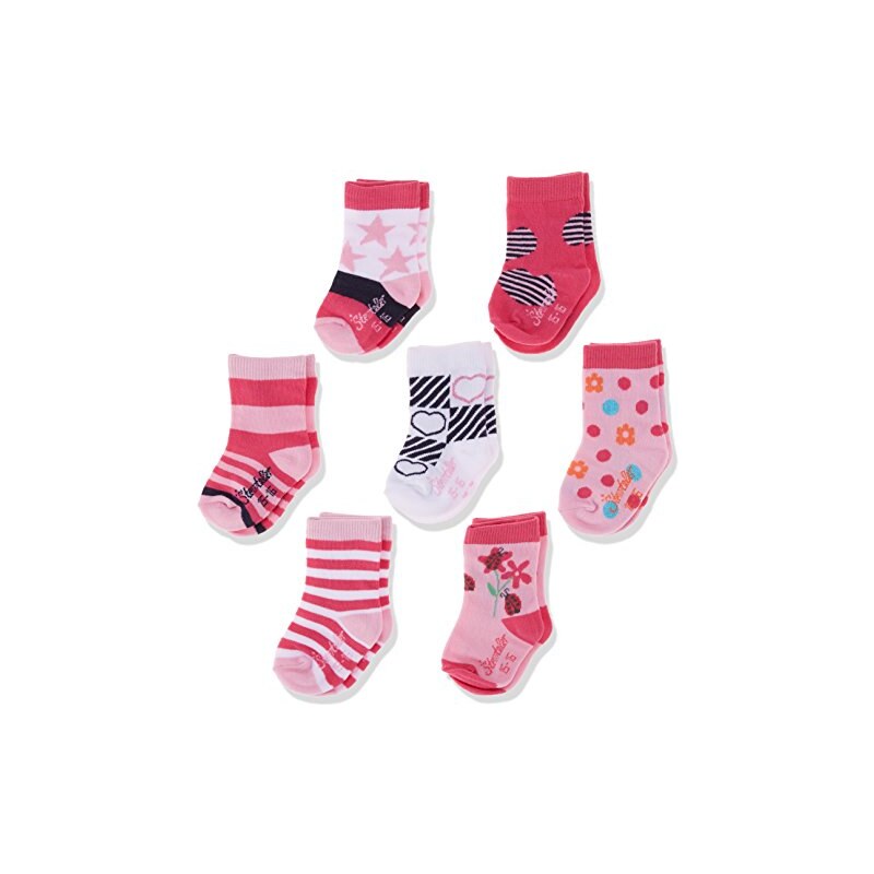 Sterntaler Baby-Mädchen Socken Söckchen 7er-Box