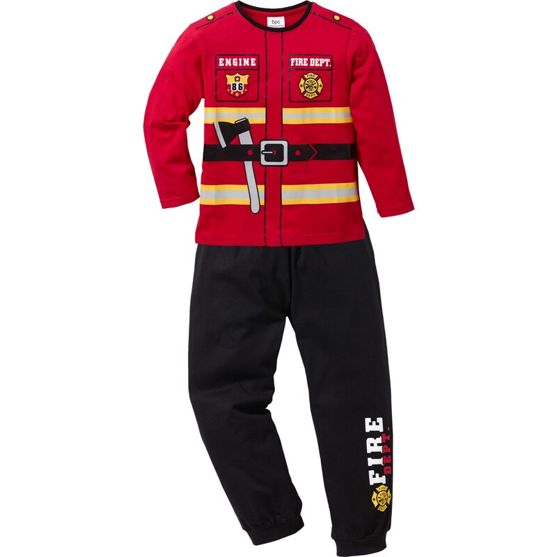 bpc bonprix collection Pyjama (2-tlg. Set) in rot für Jungen von bonprix
